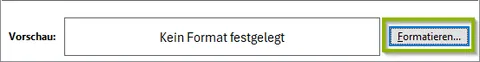 Excel | Bedingte Formatierung | Neue Regel | Formatierung
