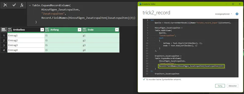 Power Query Table.ExpandRecordColumn