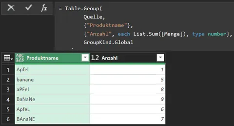 Power Query Table.Group