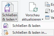 Power Query | Schließen & Laden
