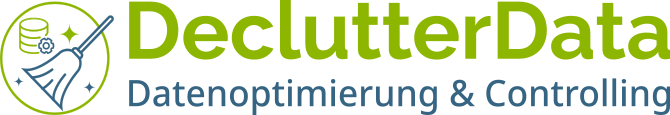 Logo DeclutterData mit Schriftzug