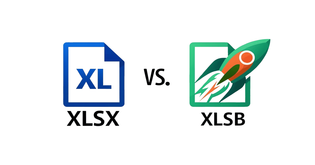 Icon XLSX vs. XLSB